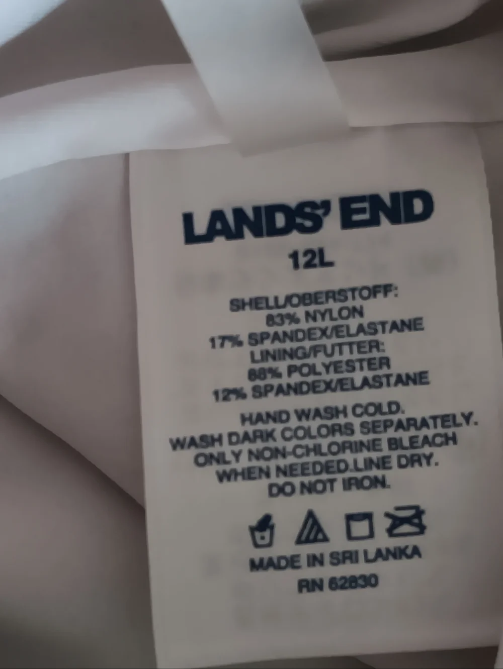 Lands End sleek one